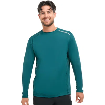 Bloquv Long Sleeve Jet Tee In Green