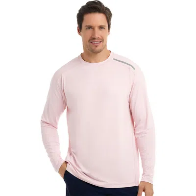 Bloquv Long Sleeve Jet Tee In Pink
