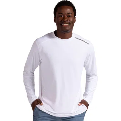 Bloquv Long Sleeve Jet Tee In White