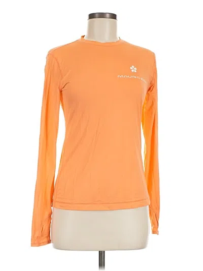 Pre-owned Bloquv Long Sleeve T-shirt In Orange