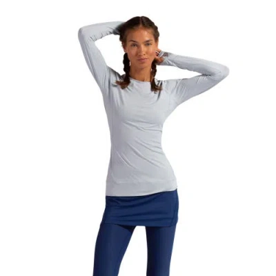 Bloquv Long Sleeve Uv Protection Pullover Sun Shirt In Gold