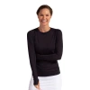 Bloquv Pullover Sun Shirt In Black