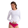 Bloquv Pullover Sun Shirt In White