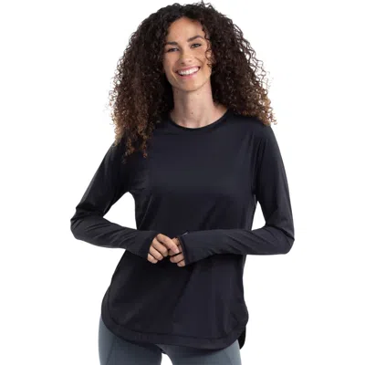 Bloquv Scallop Top Relaxed In Black