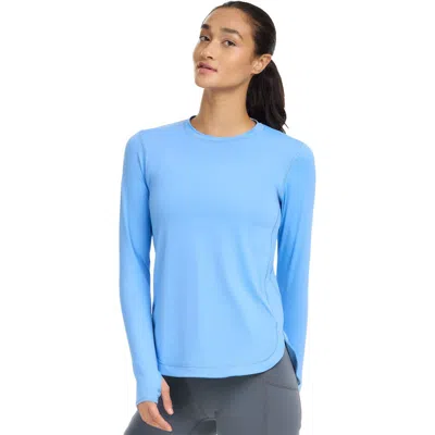 Bloquv Scallop Top Relaxed In Blue