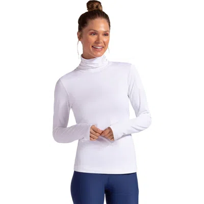 Bloquv Turtleneck In White