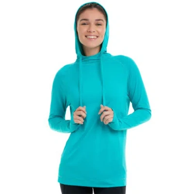 Bloquv Unisex Hoodie In Blue