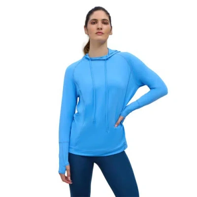 Bloquv Unisex Hoodie In Blue