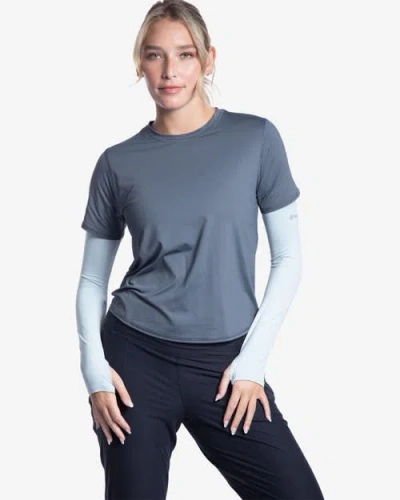Bloquv Unisex Sun Arm Sleeves In Gray