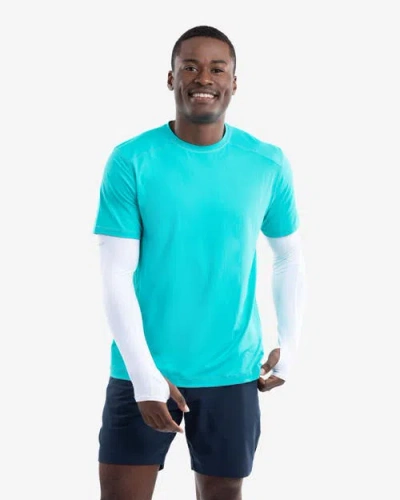 Bloquv Unisex Sun Arm Sleeves In Green