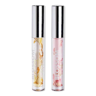 Blossom Hydrating Lip Oil Set - Watermelon + Mango Flavors