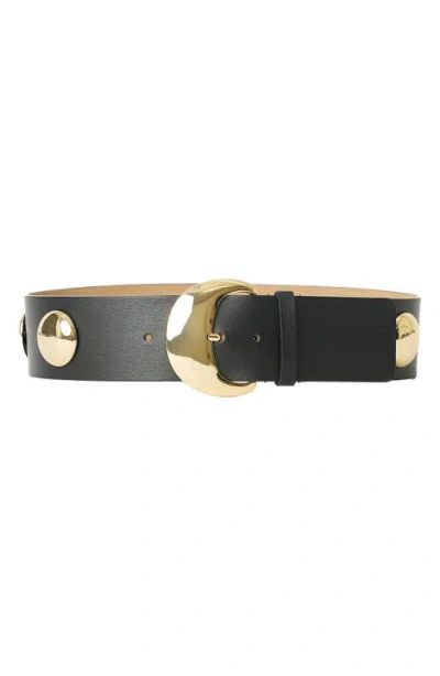 B-low The Belt Bence Leather Belt In Black