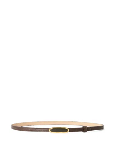 B-low The Belt Beryl Leather Belt In Brown