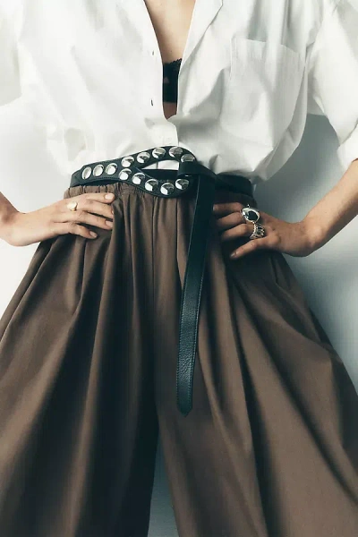 B-low The Belt Brielle Studded Wrap Belt In Black