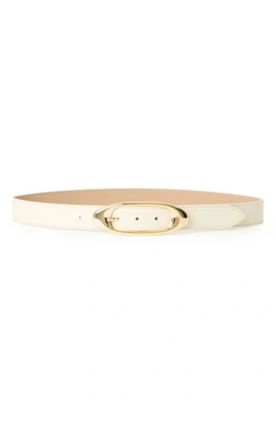 B-low The Belt Candice Leather Belt In Neutral