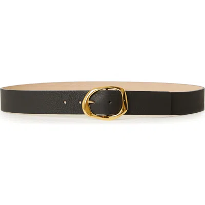 B-low The Belt Edmond Mini Leather Belt In Black