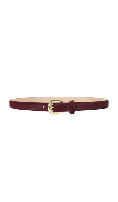 B-low The Belt Kennedy Mini Calf Hair Belt In Brown