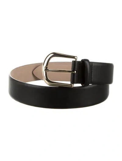 Pre-owned B-low The Belt Leather Belt In Black