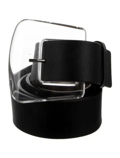 Pre-owned B-low The Belt Leather Belt In Black