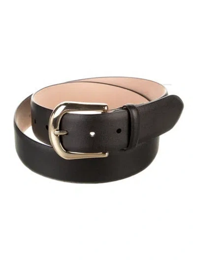 Pre-owned B-low The Belt Leather Belt In Black