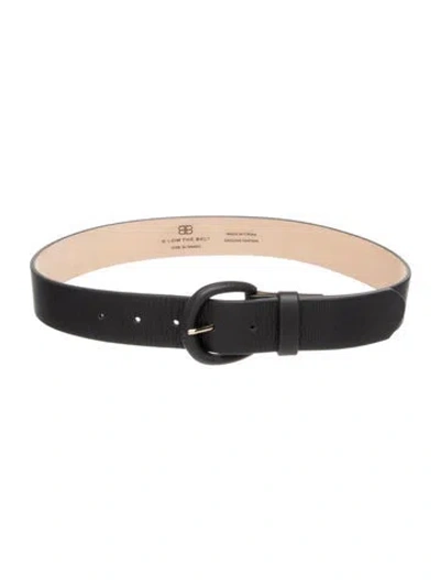 Pre-owned B-low The Belt Leather Belt In Black