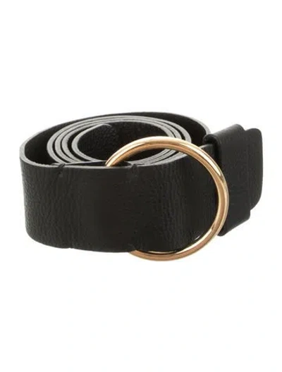 Pre-owned B-low The Belt Leather Belt In Black