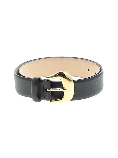 Pre-owned B-low The Belt Leather Belt In Black