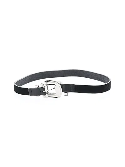 Pre-owned B-low The Belt Leather Belt In Black