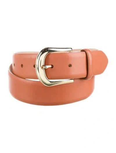 Pre-owned B-low The Belt Leather Belt In Brown