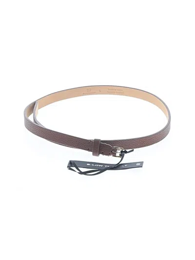 Pre-owned B-low The Belt Leather Belt In Brown