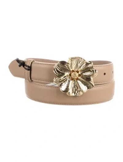 Pre-owned B-low The Belt Leather Belt In Brown