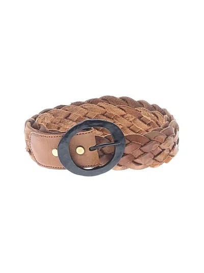 Pre-owned B-low The Belt Leather Belt In Brown