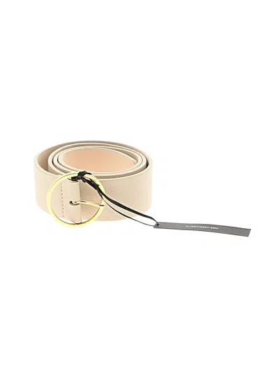 B-low The Belt Leather Belt In Neutral