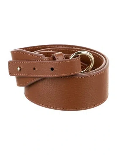 Pre-owned B-low The Belt Leather Belt Kit In Brown