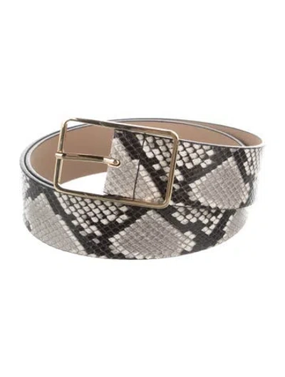 Pre-owned B-low The Belt Leather Belt In Multi
