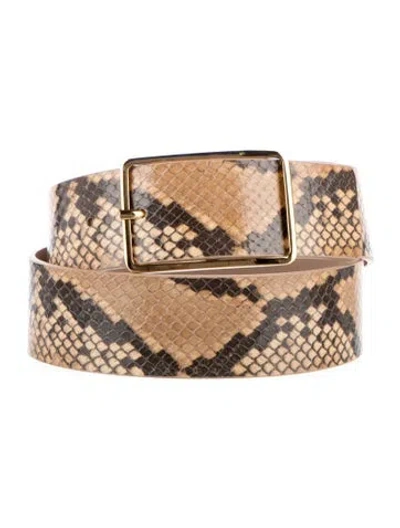 Pre-owned B-low The Belt Leather Belt In Multicolor