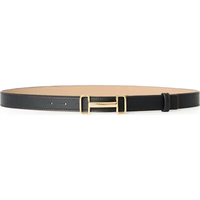 B-low The Belt Louie Leather Belt In Black