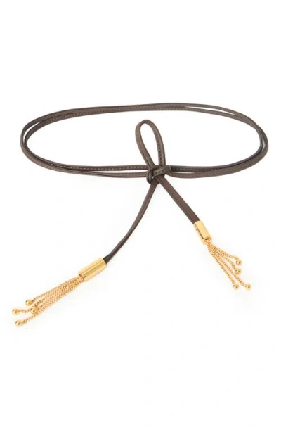 B-low The Belt Melrose Wrap Belt In Gray