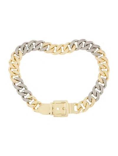 Pre-owned B-low The Belt Metal Chain-link Belt In Multi