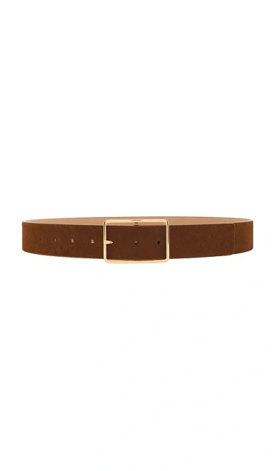 B-low The Belt Milla Calf-hair Belt In Bronze & Gold