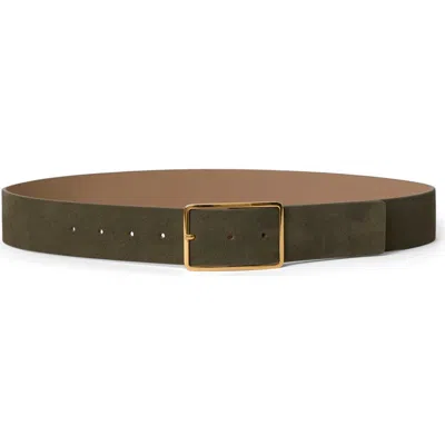 B-low The Belt Milla Suede Belt In Olive Gold
