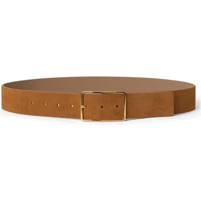 B-low The Belt Milla Suede Belt In Sienna Gold