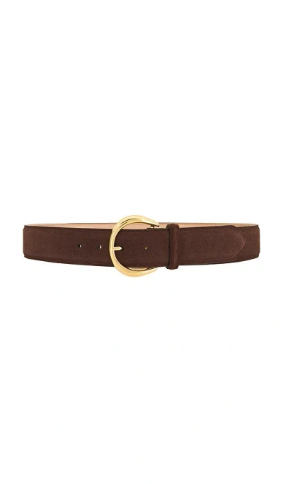 B-low The Belt Odessa Suede Belt In Brown