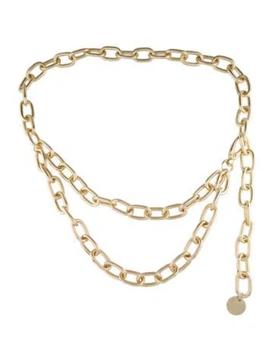 Pre-owned B-low The Belt Skinny Metal Waist Belt