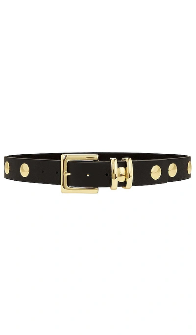 B-low The Belt Sphinx Moto Belt In Black & Gold