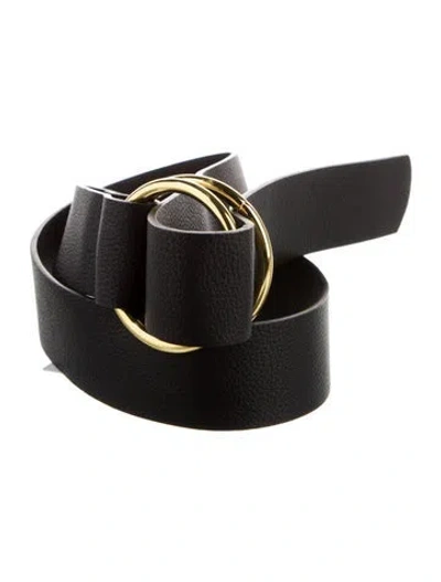 Pre-owned B-low The Belt Vegan Leather Belt W/ Tags In Black