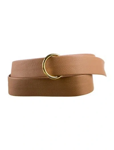 Pre-owned B-low The Belt Waist Belt In Brown