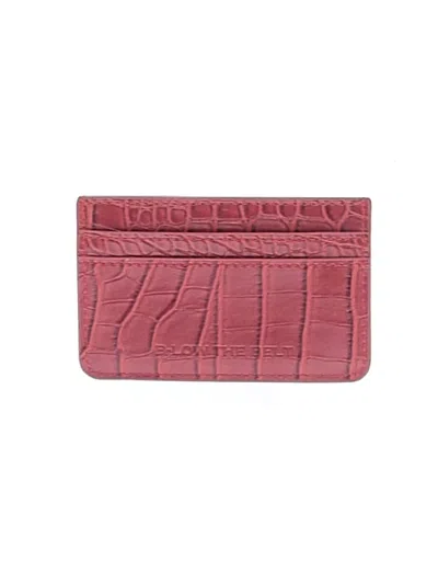 Pre-owned B-low The Belt Wallet In Burgundy