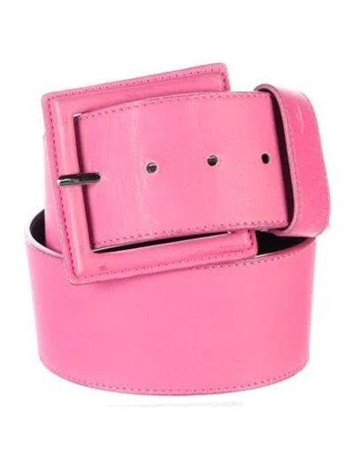 Pre-owned B-low The Belt Wide Lace Belt In Multi