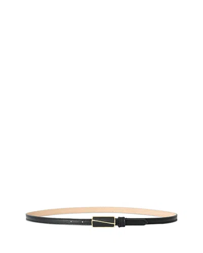 B-low The Belt Women's Elodie Slim Leather Belt In Black